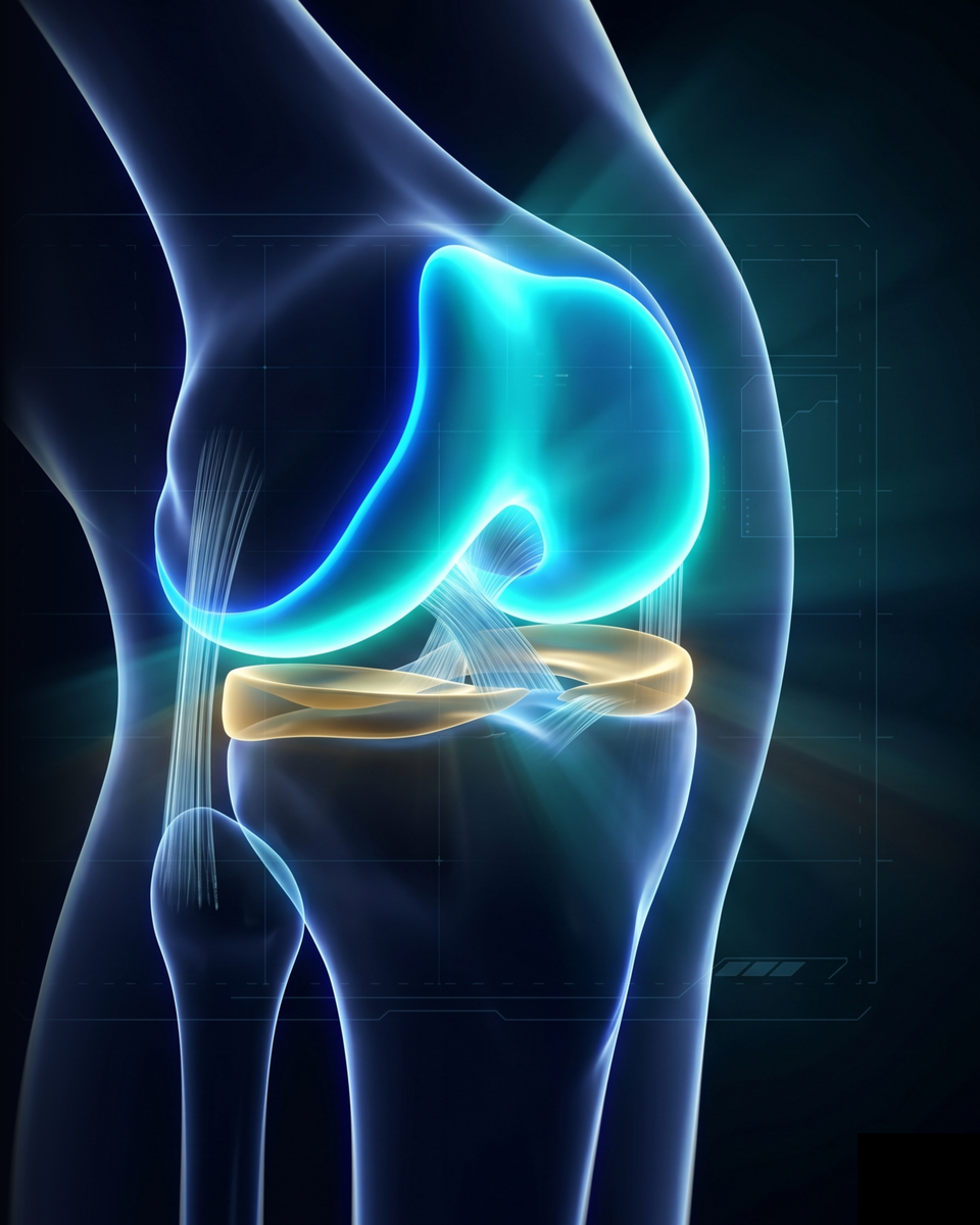 Articulation du genou · cartilage et ménisque